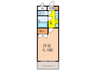 ローズコーポ新大阪８の物件間取画像